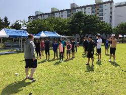 2019학년도 중학부 긍정적행동지원 워터슬라이드 사진